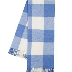 Lands Downunder Marina Blue Buffalo Check Throw